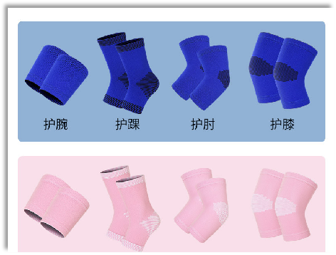 兒童運動護膝、護肘、護腕